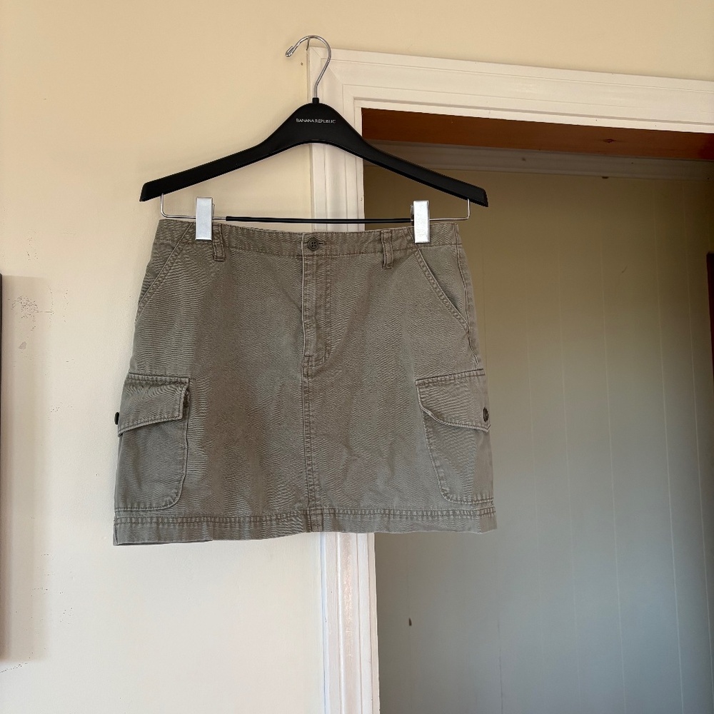 Vintage Gap Cargo Mini Skirt